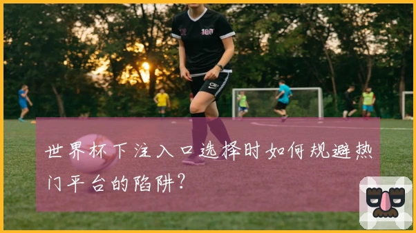 世界杯下注入口选择时如何规避热门平台的陷阱？